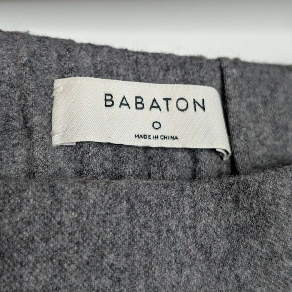Aritzia Babaton Cohen Wool & Cashmere Trousers Grey Size 0 #61118 - Picture 4 of 9